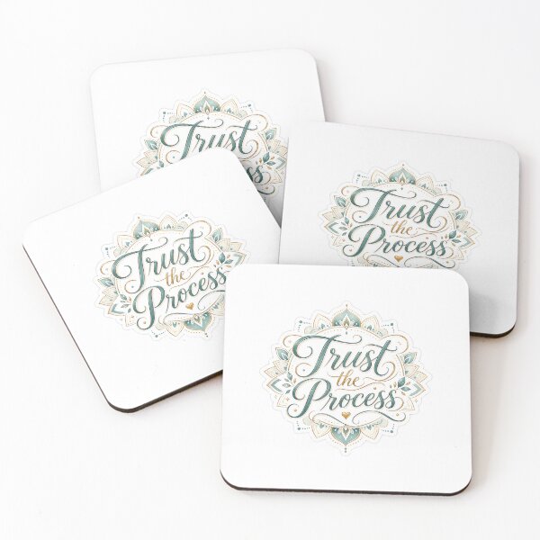 Item preview, Trust The Process Gift - Motivational designed and sold by RedRubyBubble.