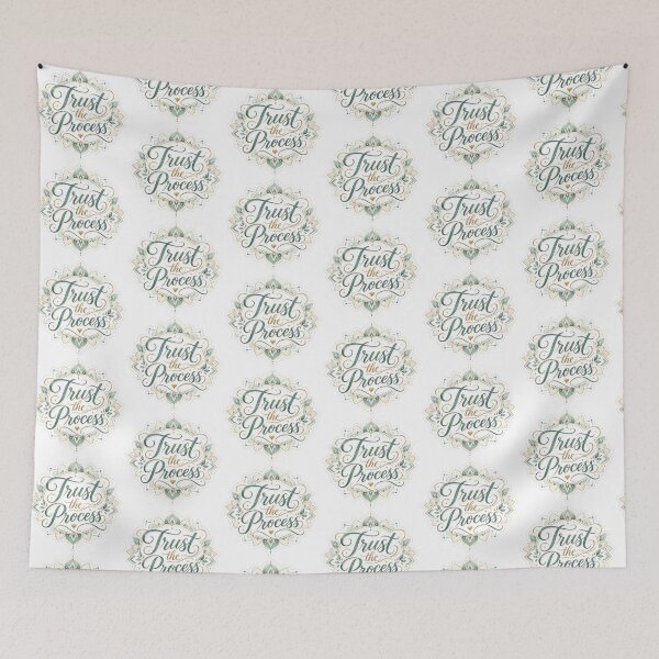 Item preview, Trust The Process Gift - Motivational designed and sold by RedRubyBubble.