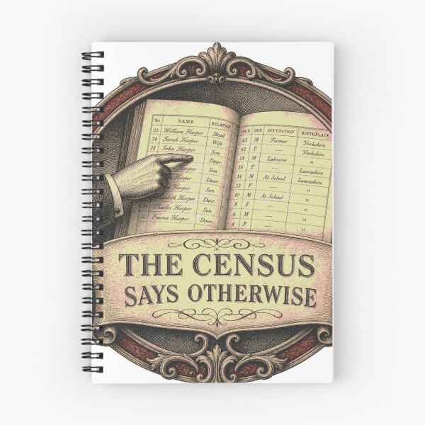 Item preview, The census says something different. Badge designed and sold by BoosterShop.