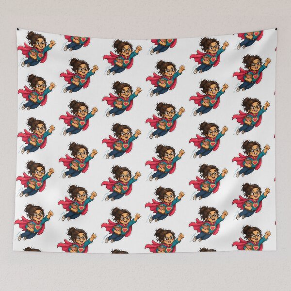 Item preview, Social Worker Gift - Superhero designed and sold by RedRubyBubble.