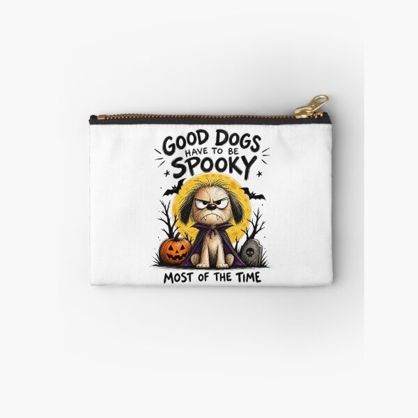 Item preview, "Good Dogs Have To Be Spooky - Funny Vampire Dog Halloween designed and sold by AnyGil.