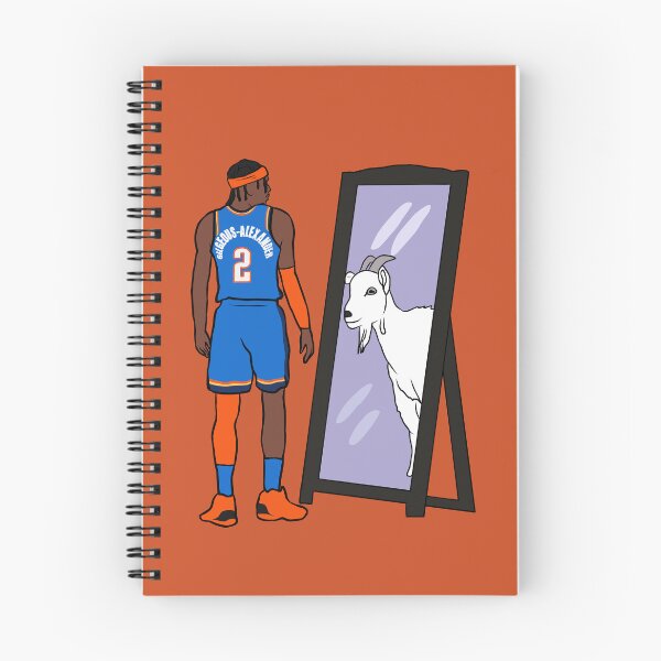 Item preview, Shai Gilgeous-Alexander Mirror GOAT designed and sold by RatTrapTees.