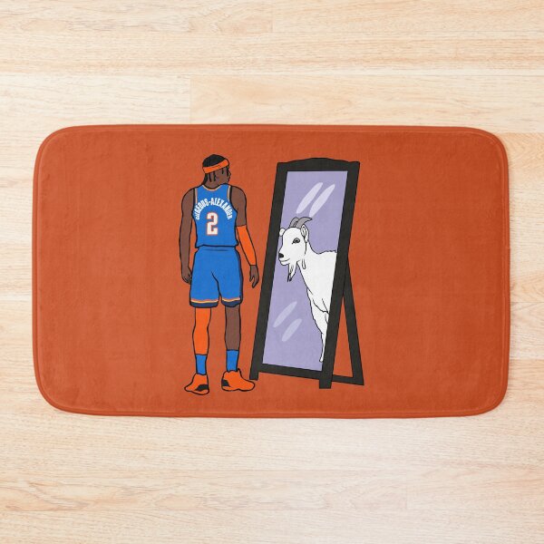 Item preview, Shai Gilgeous-Alexander Mirror GOAT designed and sold by RatTrapTees.
