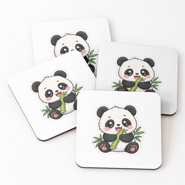 Item preview, Panda Gift - Cute Kawaii designed and sold by RedRubyBubble.