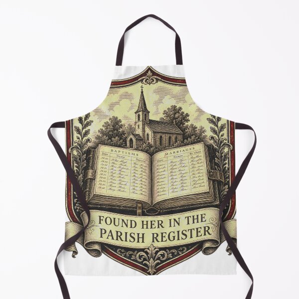 Item preview, Found in the church records, genealogy, coat of arms designed and sold by BoosterShop.