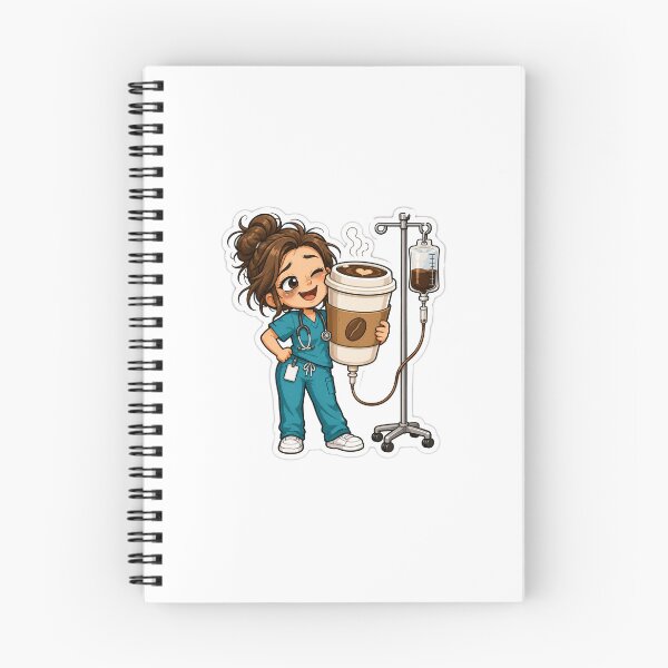 Item preview, Nurse Gift - Coffee Lover designed and sold by RedRubyBubble.