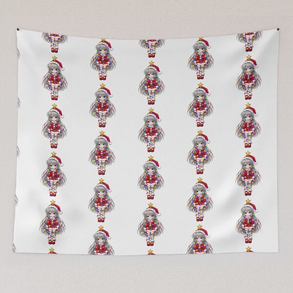 Item preview, Tomoyo Sakagami Clannad Christmas Tangled Lights designed and sold by mildaclairmo.
