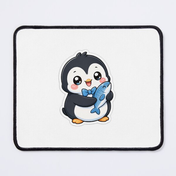 Item preview, Penguin Gift - Cute Kawaii designed and sold by RedRubyBubble.