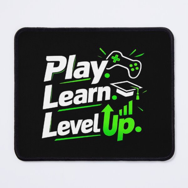 Item preview, Play Learn Level Up  Gaming Education  Personal Growth Motivational designed and sold by v6ziix.
