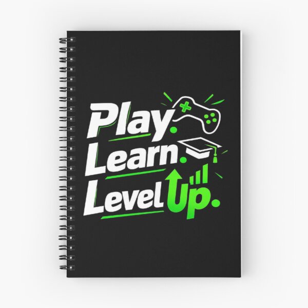 Item preview, Play Learn Level Up  Gaming Education  Personal Growth Motivational designed and sold by v6ziix.