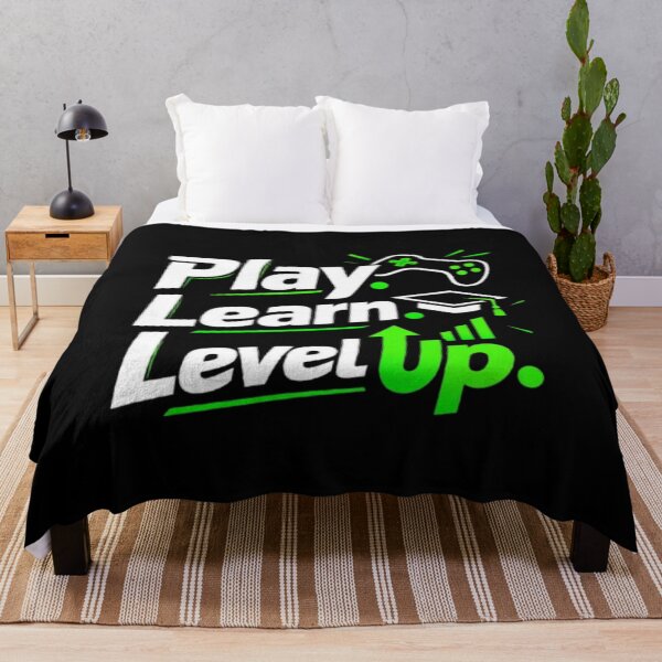 Item preview, Play Learn Level Up Gaming Education Personal Growth Motivational designed and sold by v6ziix.