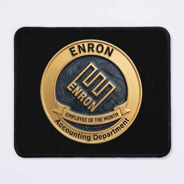 Item preview, Enron Accounting Department - Employee of the Month Corporate Satire designed and sold by RogueSquirrels.