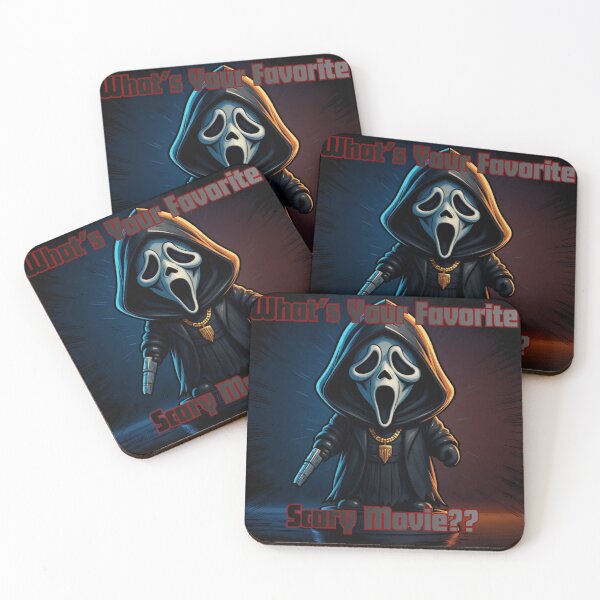 Item preview, Chibi Ghostface – “What’s Your Favorite Scary Movie??” Halloween Fan Art designed and sold by AADesigns42.