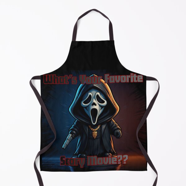 Item preview, Chibi Ghostface – “What’s Your Favorite Scary Movie??” Halloween Fan Art designed and sold by AADesigns42.