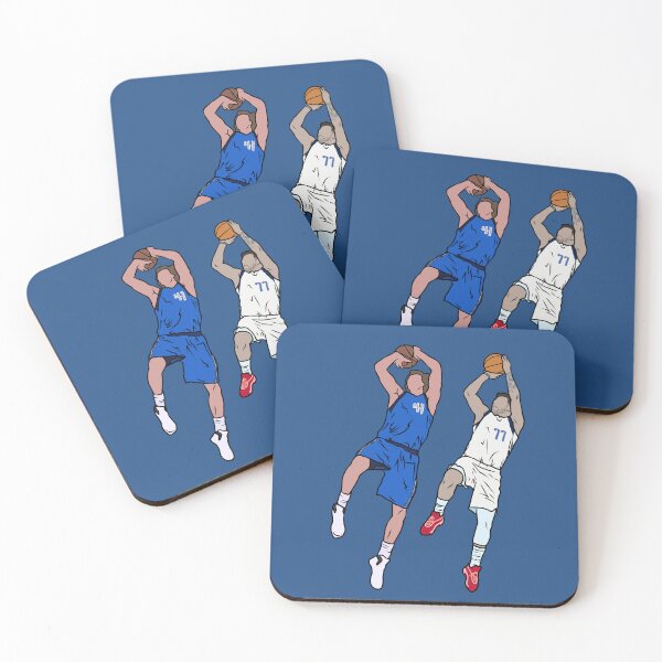 Item preview, Dirk Nowitzki and Luka Doncic Fadeaway designed and sold by RatTrapTees.
