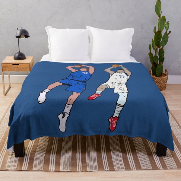 Item preview, Dirk Nowitzki and Luka Doncic Fadeaway designed and sold by RatTrapTees.