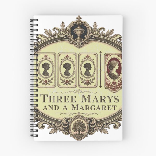 Item preview, Three Marys and One Margaret Family Names Cartouche designed and sold by BoosterShop.