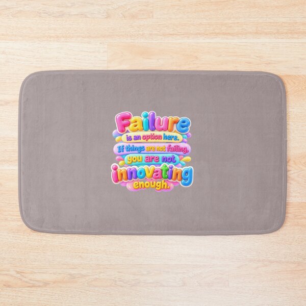 Item preview, Failure Is An Option | Innovate & Risk Tech Entrepreneur Quote Graphic Design designed and sold by ManggaeJM.