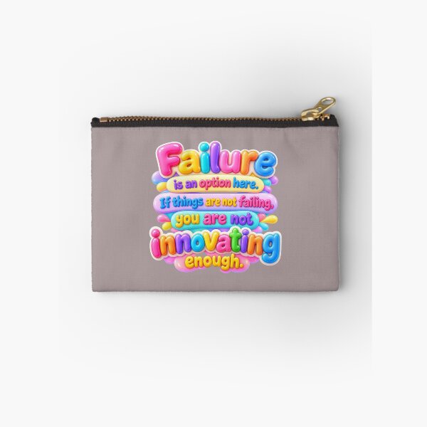 Item preview, Failure Is An Option | Innovate & Risk Tech Entrepreneur Quote Graphic Design designed and sold by ManggaeJM.