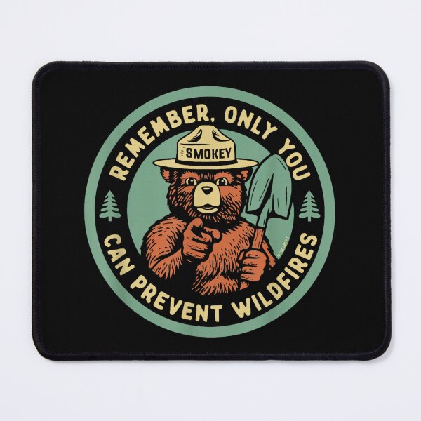 Item preview, Smokey Bear Prevent Wildfires Pointing designed and sold by VickyKuhnart.