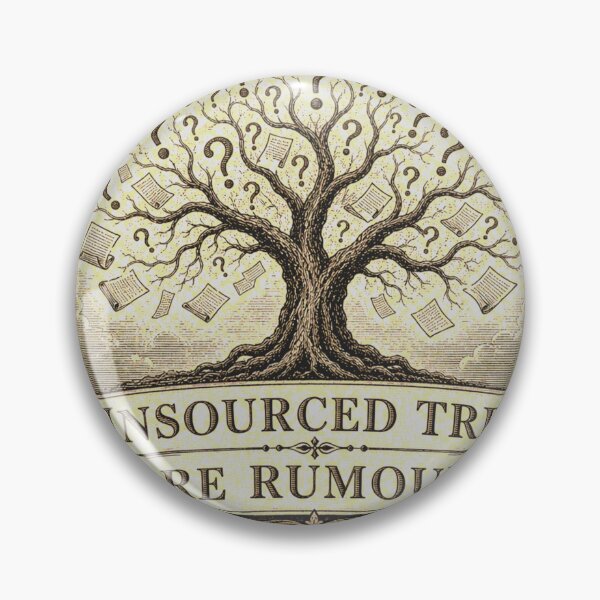 Item preview, An undocumented family tree is a rumor. Genealogy. designed and sold by BoosterShop.