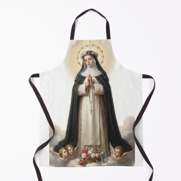 Item preview, Saint Rose of Lima, Patron Saint of Sacred Catholic Art designed and sold by MantoSagrado.