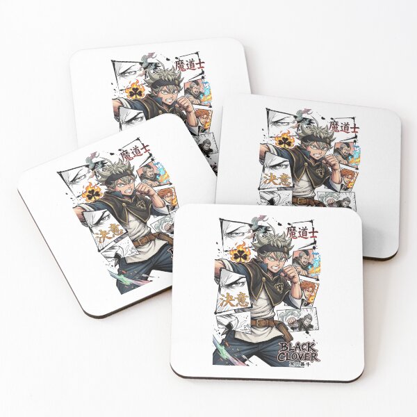 Item preview, Black Clover Asta Black Bulls Manga Panel Collage designed and sold by FreakToons.