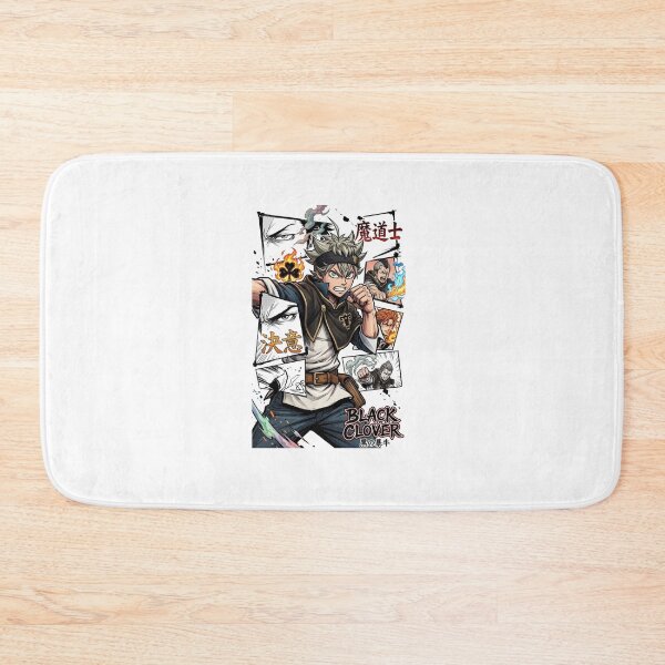 Item preview, Black Clover Asta Black Bulls Manga Panel Collage designed and sold by FreakToons.
