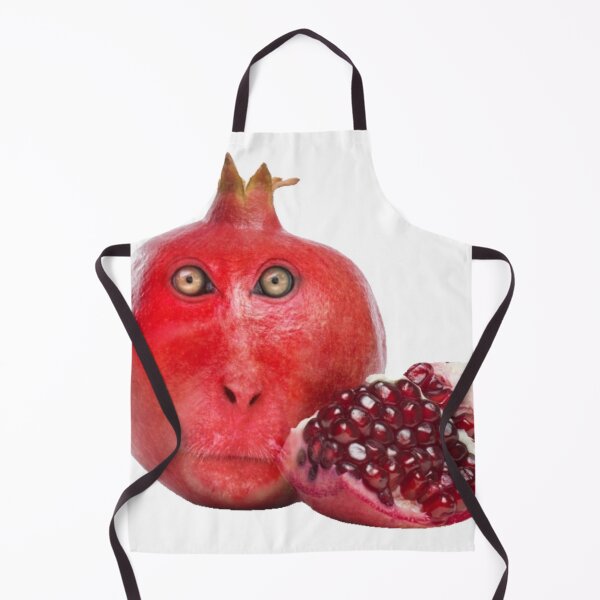 Item preview, Scary Pomegranate Macaque  designed and sold by ProducePrimates.