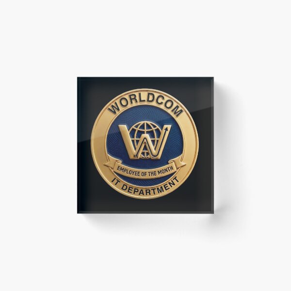 Item preview, WorldCom IT Department - Employee of the Month Fake Badge designed and sold by RogueSquirrels.