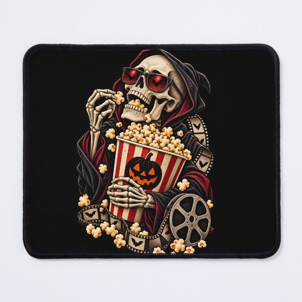 Item preview, Halloween Film Buff Skeleton designed and sold by MundoDISARE.