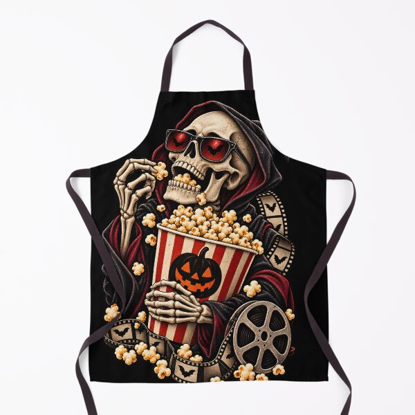 Item preview, Halloween Film Buff Skeleton designed and sold by MundoDISARE.
