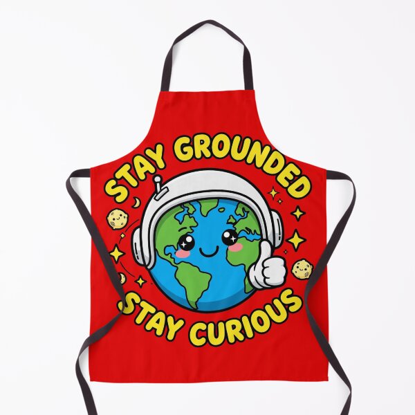 Item preview, Stay Grounded - Stay Curious designed and sold by GeeklyShirts.