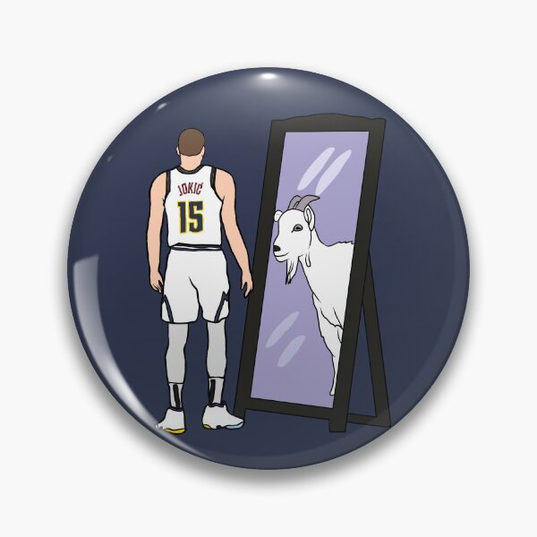 Item preview, Nikola Jokic Mirror GOAT designed and sold by RatTrapTees.