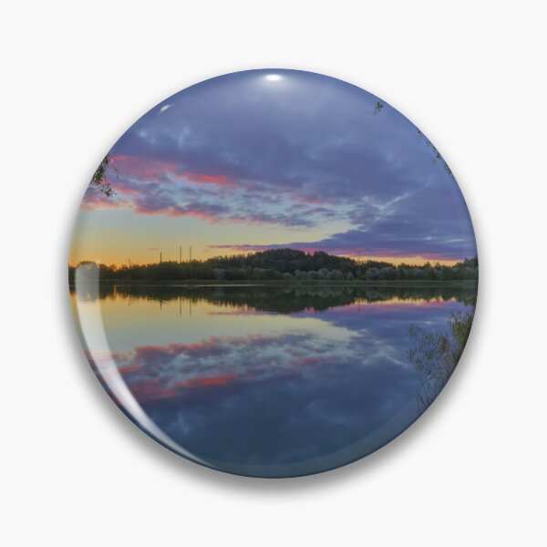 Item preview, Sunset Over Tranquil Lake designed and sold by Veikko  Suikkanen.