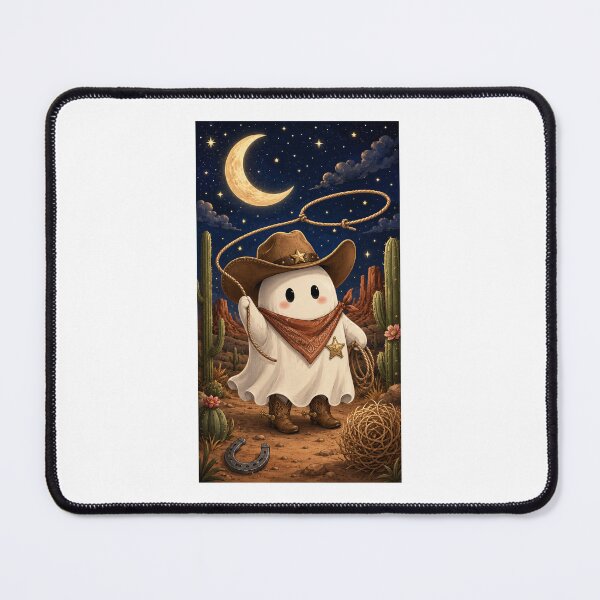 Item preview, Ghost Gift - Cowboy Spooky Western Phone Case designed and sold by RedRubyBubble.