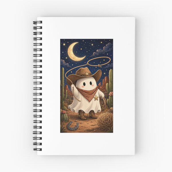 Item preview, Ghost Gift - Cowboy Spooky Western Phone Case designed and sold by RedRubyBubble.