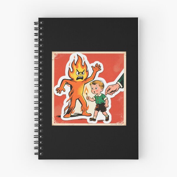 Item preview, Don't Play With Matches - Retro Fire Safety PSA Art designed and sold by Elite Wall Art.
