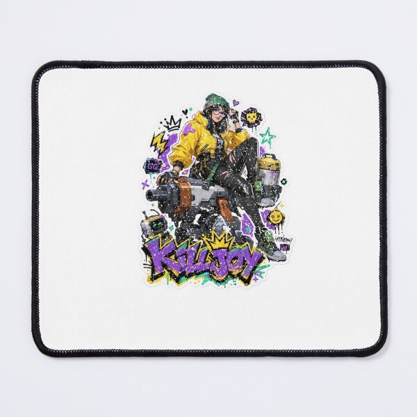 Item preview, Valorant Killjoy Turret Doodle Fan Art Classic  designed and sold by glennacanfield.