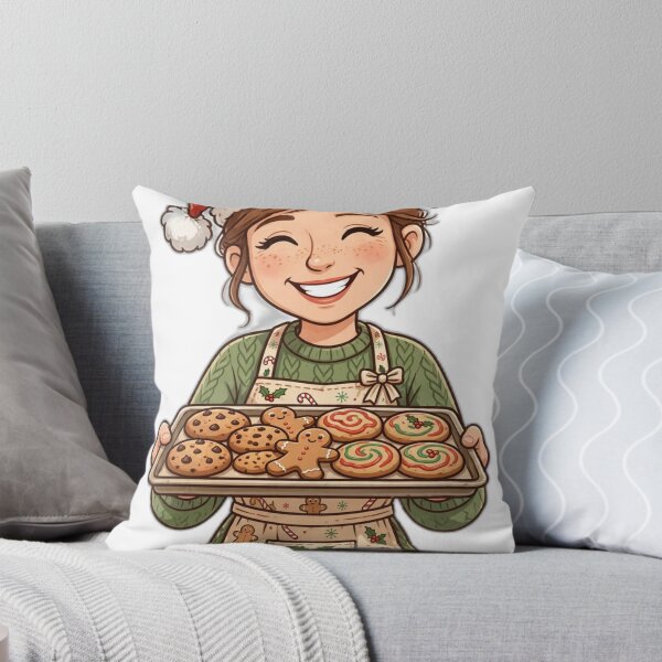 Item preview, Mama Claus Shirt – Cute Christmas Mom Holiday Baking Tee designed and sold by KERK Art and Design.