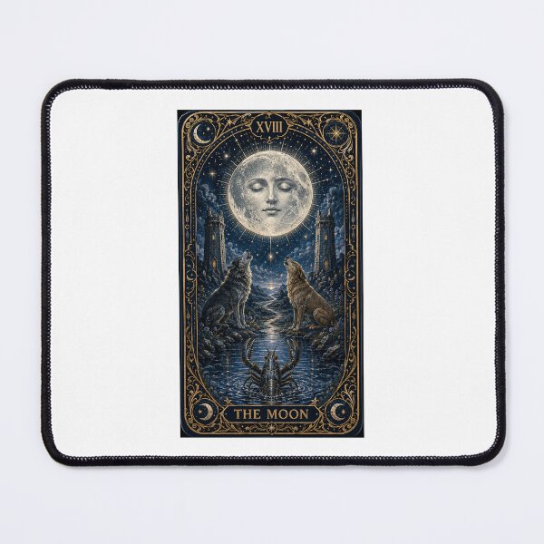 Item preview, Tarot Gift - The Moon Card Phone Case designed and sold by RedRubyBubble.