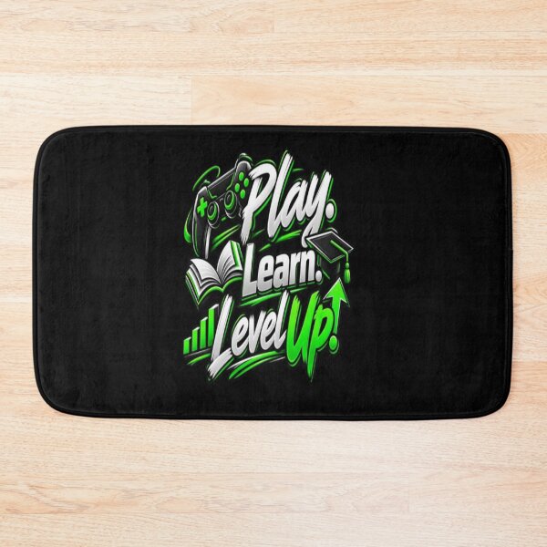 Item preview, Play Learn Level Up  Gaming Education  Personal Growth Motivational designed and sold by v6ziix.
