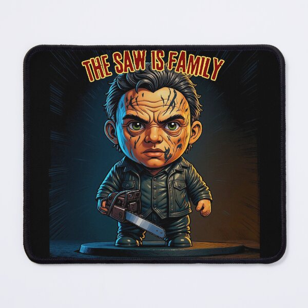Item preview, Chibi Leatherface – “The Saw Is Family” Halloween Fan Art designed and sold by AADesigns42.