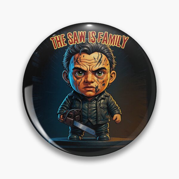 Item preview, Chibi Leatherface – “The Saw Is Family” Halloween Fan Art designed and sold by AADesigns42.