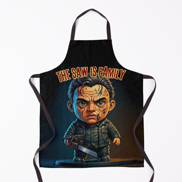 Item preview, Chibi Leatherface – “The Saw Is Family” Halloween Fan Art designed and sold by AADesigns42.