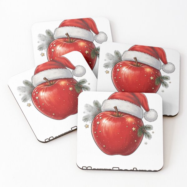 Artikelvorschau, Merry Teachmas Shirt – Cute Teacher Christmas Apple Holiday Tee entworfen und verkauft von KERK Art and Design.