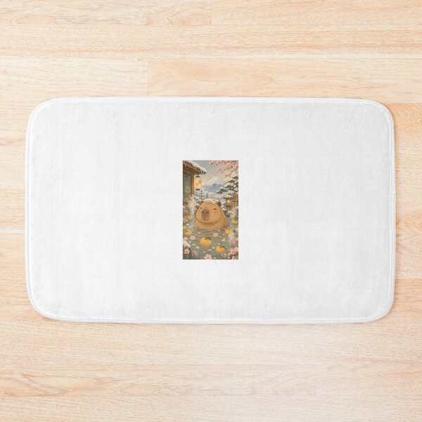 Item preview, Capybara Gift - Onsen Hot Spring Phone Case designed and sold by RedRubyBubble.