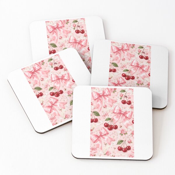 Item preview, Coquette Gift - Bow & Cherry Phone Case designed and sold by RedRubyBubble.