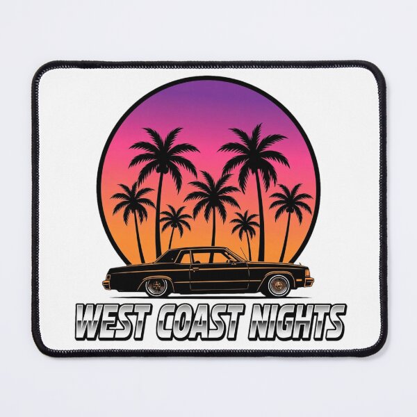 Item preview, West Coast Nights designed and sold by GeeklyShirts.