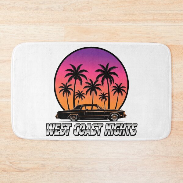 Item preview, West Coast Nights designed and sold by GeeklyShirts.